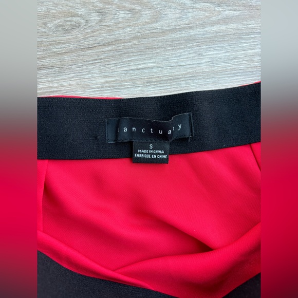 Sanctuary Red Slip Midi Skirt. Size S. - Picture 5 of 6